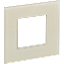 SKANDY Рамка 1-местная SK-F21B стекло беж. IEK