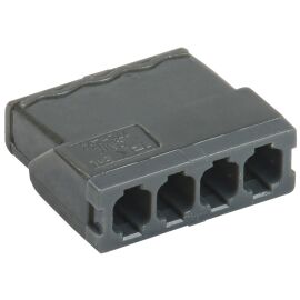 Строительно-монтажная клемма СМК 772-244 компактная с пастой IEK