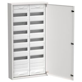 TITAN 5 Корпус металлический ЩРн-168 (2х84) 1085х570х140мм IP31 белый (одна дверь) IEK