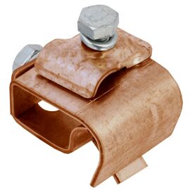 Держатель проводника круглого 8-10мм для желоба водостока медь IEK