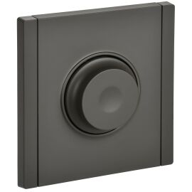 FORTE&PIANO Светорегулятор поворотно-нажимной 600Вт FP354 серый IEK