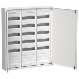 TITAN 5 Корпус металлический ЩРн-216 (3х72) 960х830х140мм IP31 белый (две двери) IEK