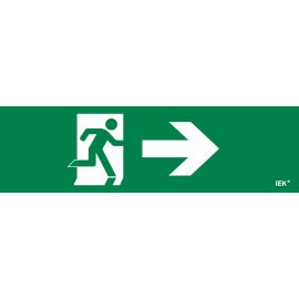 Этикетка самоклеящаяся 310х90мм "Фигура/стрелка вправо" IEK