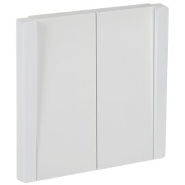 FORTE&PIANO Выключатель 2-клавишный проходной 10А FP207 белый IEK