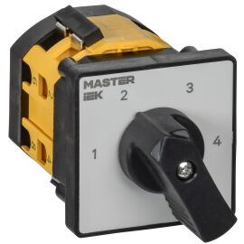 Переключатель кулачковый стандартная рукоятка 10А схема 83 IEK