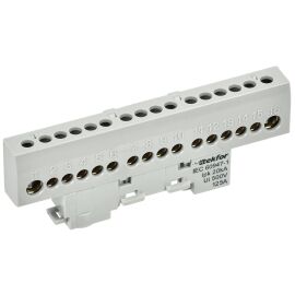 TEKFOR Шина L "фаза" изолированная на универсальном держателе 8х12-16-Ср IEK