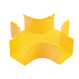 Х-соединитель горизонтальный оптического лотка 120мм, ITK DS-120-31330