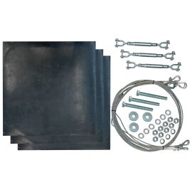 Комплект дополнительный для мачты 6м оцинкованная сталь IEK