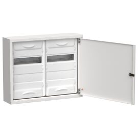 TITAN 5 Корпус металлический ЩРн-48 (2х24) 460х570х140мм IP31 белый (одна дверь) IEK