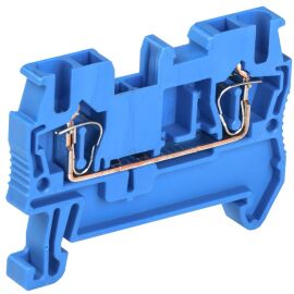 Клемма пружинная КПИ 2в-2,5 31А синяя IEK