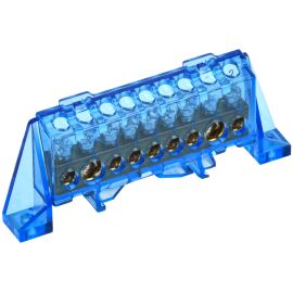 TEKFOR Шина N "ноль" в комбинированном DIN-изоляторе "Стойка" 8х12-9-С IEK