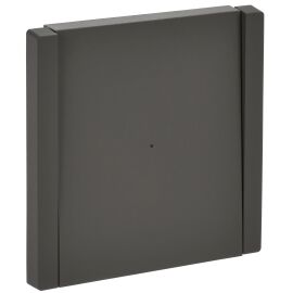 FORTE&PIANO Выключатель 1-клавишный проходной с индикацией 10А FP304 серый IEK