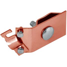 Держатель проводника круглого 6-10мм желоб водостока медь IEK