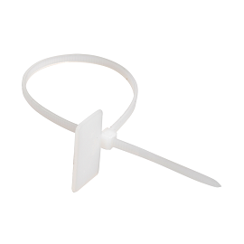 Хомут-стяжка 3,0x200мм, с площадкой, уп.100шт, IEK UHH61-3-200-100