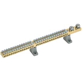 Шина N "ноль" на двух угловых изоляторах 200А ШНИ-10х18-60-L2-С IEK