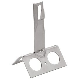 Держатель проводника круглого 6-8мм для конька широкого h=100мм нержавеющая сталь IEK