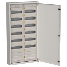 TITAN 5 Корпус металлический ЩРн-168 (2х84) 1085х570х140мм IP31 серый (одна дверь) IEK