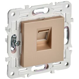 SKANDY Розетка компьютерная RJ45 кат.5E SK-K01Sa песочный IEK