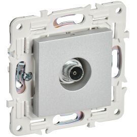 SKANDY Розетка TV оконечная SK-A12S серебряный IEK