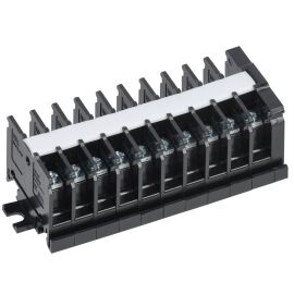 Блок зажимов наборный БЗН TK-010 1,5мм2 10А на DIN-рейку 10 пар IEK