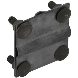 Зажим крестообразный полоса/пруток-полоса/пруток 40/12мм оцинкованная сталь TD IEK