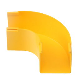 Поворот горизонтальный 90град оптического лотка 120мм, ITK DS-120-31390