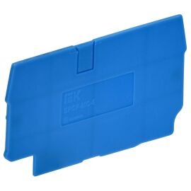 ARMAFIX Заглушка для колодки клеммной CP 10мм2 синяя IEK