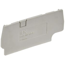 Заглушка для колодки клеммной CP-MC 3 вывода 1,5мм2 серая IEK