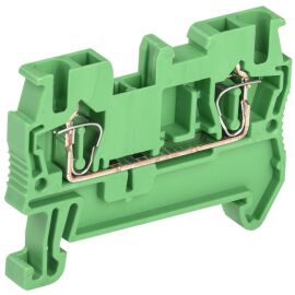 Клемма пружинная КПИ 2в-2,5 31А зеленая IEK