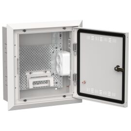 TITAN 5 Корпус мультимедиа ЩРв-12 (1х12) 380х365х130мм IP30 белый IEK