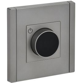 FORTE&PIANO Термостат электронный с индикацией FP552 сталь IEK