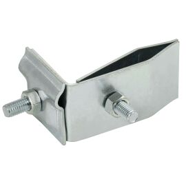 Держатель проводника круглого 6-10мм для фальца угловой h=70мм нержавеющая сталь IEK