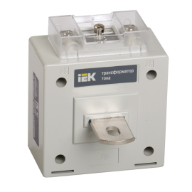 Трансформатор тока ТОП-0,66 50/5А, 5ВА, класс 0,5, IEK ITP10-2-05-0050