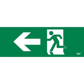 Этикетка самоклеящаяся 280х100мм "Фигура/стрелка влево" IEK
