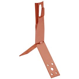 Держатель проводника круглого 6-8мм для конька h=100мм медь IEK