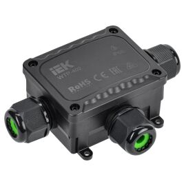 Коробка распределительная герметичная WTP-402 3 ввода IP68 IEK