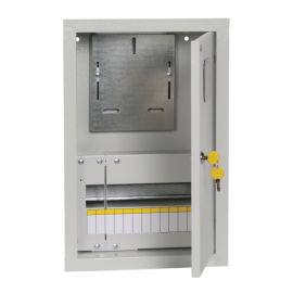 Корпус металлический ЩУРв-1/12, 480х320х165мм, IP31, IEK MKM25-V-12-31-ZO