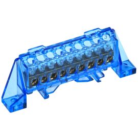 TEKFOR Шина N "ноль" в комбинированном DIN-изоляторе "Стойка" 6х9-9-С IEK