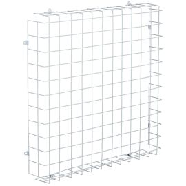 Решетка защитная для панели LED ДВО 660х660х95мм белая IEK