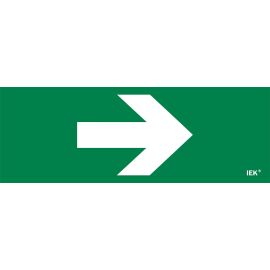 Этикетка самоклеящаяся 280х100мм "Направляющая стрелка" IEK