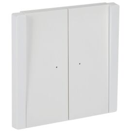 FORTE&PIANO Выключатель 2-клавишный с индикацией 10А FP206 белый IEK