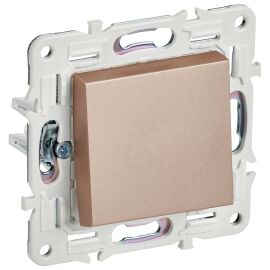 SKANDY Выключатель 1-клавишный кнопочный 10А SK-V14Sa песочный IEK