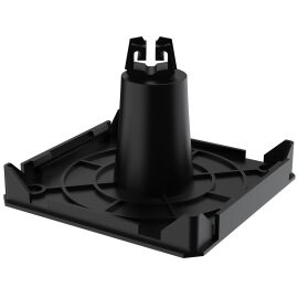 Держатель проводника круглого 8мм для кровли основание клей пластик IEK