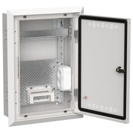 TITAN 5 Корпус мультимедиа ЩРв-24 (1х24) 505х365х130мм IP30 белый IEK