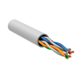Кабель UTP 4 пары, Кат.5e, внутр., 0,51мм, PVC, белый, 305м, РФ, ITK LC1-C5E04-198-S-R