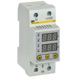 Реле напряжения и тока РНТ-д однофазное 36мм 25А IEK