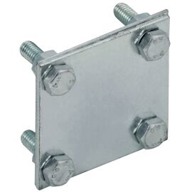 Зажим крестообразный полоса-полоса 30мм оцинкованная сталь HDZ IEK