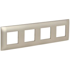 SKANDY Рамка 4-местная SK-F04Sh шампань IEK