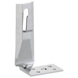 Держатель проводника круглого 6-8мм угловой скрученный h=140мм оцинкованная сталь IEK