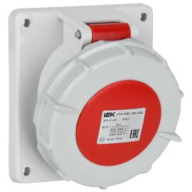 Розетка встраиваемая ССИ-4152 16А-6ч/380В 3P+PE+N IP67 IEK